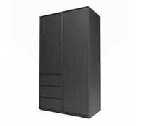 Selection Attire III Wardrobe With Plinth 04-Anthracite