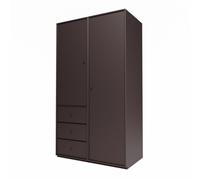 Selection Attire III Wardrobe With Plinth 160-Balsamic