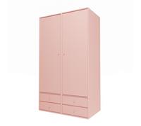 Selection Attire IIII Wardrobe With Hanging Rail 167-Ruby