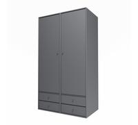 Selection Attire IIII Wardrobe With Hanging Rail 36-Coal