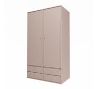 Selection Attire IIII Wardrobe With Open Door 137-Mushroom