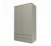 Selection Attire IIII Wardrobe With Open Door 144-Fennel