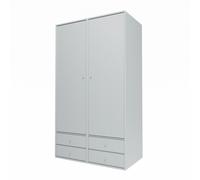 Selection Attire IIII Wardrobe With Open Door 156-Oyster