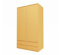 Selection Attire IIII Wardrobe With Open Door 166-Acacia