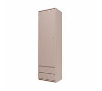 Selection Attire In Wardrobe With Plinth 137-Mushroom