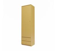 Selection Attire In Wardrobe With Plinth 157-Cumin