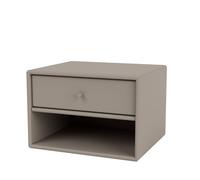 Selection DASH Bedside Table 141-Truffle