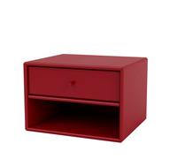 Selection DASH Bedside Table 165-Beetroot