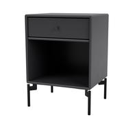 Selection DREAM Bedside Table 04-Anthracite/03- Black