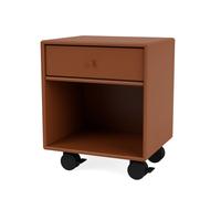 Selection DREAM Bedside Table 146-Hazelnut/05- Black