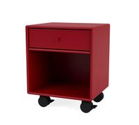 Selection DREAM Bedside Table 165-Beetroot/05- Black