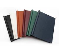 Selection of Six Coloured Soft Leather Effect Springback Binders 1 - 250 pages