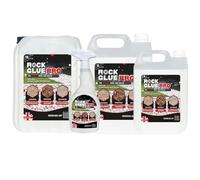 Selection Of Strong Rock Glue Ready To Use Formula Locks Loose Gravel, Stones & Mulch (2.5 Litres)