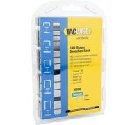 Tacwise 140 Heavy-Duty Staples (Type T50 G) Selection (Pack 4400)