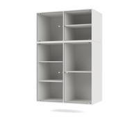 Selection RIPPLE III Display Cabinet 01-White