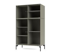 Selection RIPPLE III Display Cabinet 144-Fennel/03- Black