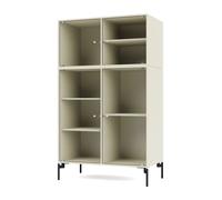 Selection RIPPLE III Display Cabinet 150-Vanilla/03- Black