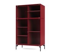 Selection RIPPLE III Display Cabinet 165-Beetroot/03- Black