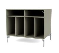Selection SPIN I Vinyl Shelving 144-Fennel/01- Chrome