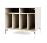 Selection SPIN I Vinyl Shelving 158-Oat/01- Chrome