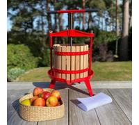 Selections 12 Litre Traditional Fruit And Apple Cider Press With Cross Bar And T Handle