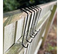 Selections 20cm Bracket Fence Panel Hooks (Pack of 6)