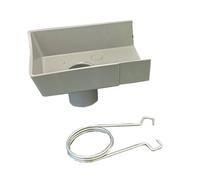 Selections 50mm Greenhouse Guttering Rainwater Collecting Kit Replacement Fixings