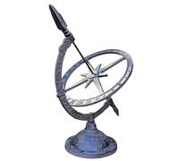 Selections Armillary Garden Sundial Made from Cast Iron in a Vintage Traditional Style