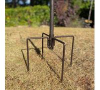 Selections Bird Feeding Station Stabiliser Stand Spikes In Hammertone Brown