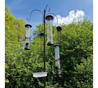 Selections Bird Feeding Station With Large Feeders And Stabilizers