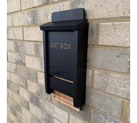 Selections Black Wooden Bat Box Nesting Roosting House