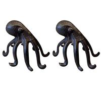 Selections Cast Iron Octopus Mobile Phone Holder Stand Support - Pack of 2