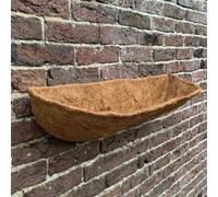 Selections Preformed Coco Liner for Garden Wall Basket Hayrack Trough Planter (75cm / 30 Inch)