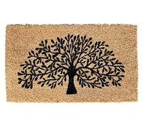 Selections Coir Entrance Doormat with Tree of Life Design