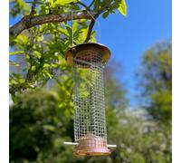 Selections Copper Style Hanging Bird Nut Feeder