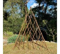 Set of 3 Expanding Willow Garden Obelisks (1.2m)