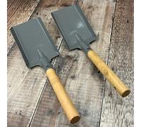 Selections Fireside Ash & Coal Shovel In French Grey (Set Of 2)