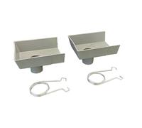 Selections Fixings for 50mm Greenhouse Guttering Rainwater Diverter Kit - Pack of 2
