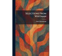 Selections From Whitman