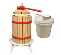 Selections Traditional Apple and Fruit Press with Pulping Bucket (18 Litre Press with Bucket)