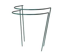Selections Garden Hoop Bow Plant Support Connecting Green Metal Hoops 35cm x 45cm - Pack of 2