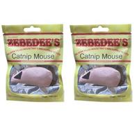 Selections Garden ZEBEDEE MOUSE Catnip Toy Zebedee's Catnip Mouse Cat Toy Zebedee Mice x1 If We Don't Have The Colour You want We'll Send Another! (x2 Pink)