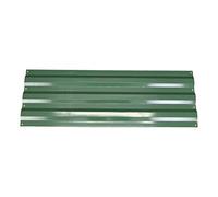 Selections Green Metal Raised Vegetable Flower Bed Side Extension Panel