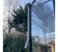 Selections Greenhouse 50mm Guttering Downpipe Rainwater Kit (Pack Of 2)