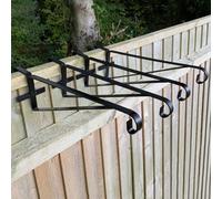 Selections Hanging Basket Brackets For Wooden Garden Fence Panels - Pack Of 4