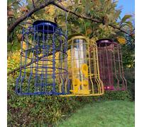 Selections Hanging Squirrel Proof Nut, Seed & Fat Ball Bird Feeders (Set Of 3)