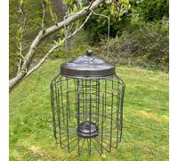 Heavy Duty Squirrel Proof Hanging Bird Suet Fat Ball Feeder