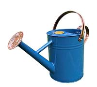 Selections Heritage Blue & Copper Colour Metal Watering Can (3.5 Litre)