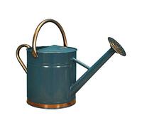 Selections Heritage Blue & Copper Colour Metal Watering Can (9 Litre)