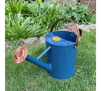 Selections Heritage Blue & Copper Metal Watering Can (3.5 Litre)